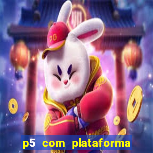 p5 com plataforma de jogos